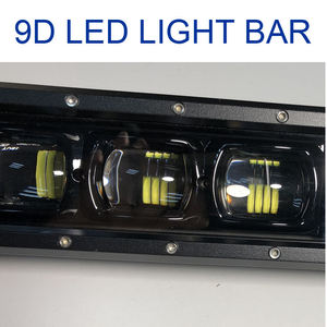 Nouvelle barre lumineuse de travail <span class=keywords><strong>LED</strong></span> 9D 8/14/20/27 pouces, boîtier en aluminium étanche IP67, 3000LM 12V pour SUV Polaris ATV Volvos Scanias Fords - Product Image 4