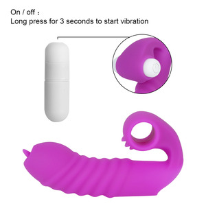 Vibradores de manga de dedo con correa para mujeres, estimulador de clítoris, Vaginal lame, tapón Anal, masturbador femenino, Juguetes sexuales, parejas, erótico - Product Image 5