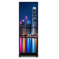 Écran LED pliable d'intérieur P2.5, haute résolution, raccordement sans soudure, design léger, pour scène et publicité commerciale