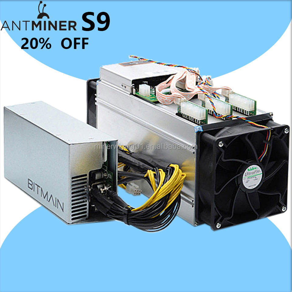 Cheapest Price Used Antminer S9 14Th/s 14T 13T S9I 14T 1300W S9se 16T BTC Miner  Bitcoin Mining With PSU Antminer S9| Alibaba.com