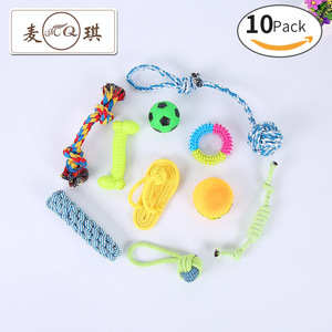 Jouets à mâcher pour chien, ensemble de cordes TPR durables, jouet pour chien de taille moyenne - Product Image 4