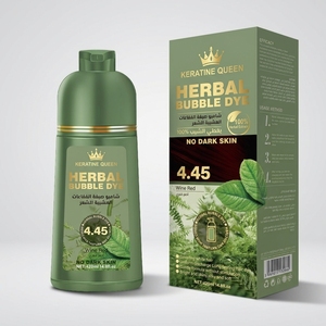 Shampoo Colorante per <span class=keywords><strong>Capelli</strong></span> a Bolle Facile da Usare, Shampoo Nero alle Erbe, <span class=keywords><strong>Tinta</strong></span> Naturale Semi-Permanente, Copertura dei <span class=keywords><strong>Capelli</strong></span> Grigi - Product Image 4