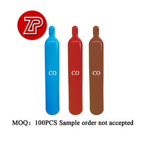 Cilindros de gas de alta presión de acero sin costura 120L Nuevo CO2 H2 CO2 He N2 AR Dióxido de nitrógeno de bajo oxígeno para varios usos industriales - Product Image 2