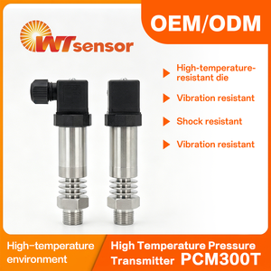 Transmisor de Presión de Alta Temperatura PCM300T 4-20mA con <span class=keywords><strong>Aletas</strong></span> de Enfriamiento para Procesos Químicos Industriales 300C Medición Media OEM - Product Image 2