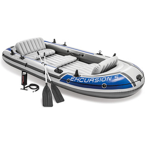 <span class=keywords><strong>INTEX</strong></span> 68325, ensemble de <span class=keywords><strong>5</strong></span> bateaux à rames, kayaks bon marché, grand <span class=keywords><strong>bateau</strong></span> de pêche gonflable en PVC pour <span class=keywords><strong>5</strong></span> personnes - Product Image 3