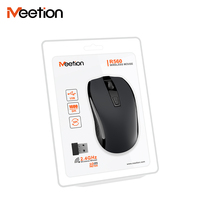 Meetion R560 Mouse nirkabel Laptop, 4 warna USB komputer tanpa kabel 2.4Ghz Inalambricos