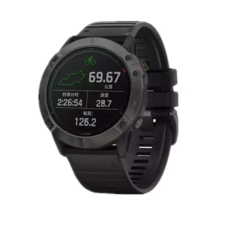 Garmin Fenix7 7x5 5x TPU 스트랩 Garmin 용 스포츠 Garmin Fenix 6 6x 스트랩 고무 실리콘 시계 밴드