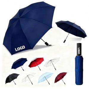 Promotional Folding <b>Umbrella</b> Personal Logo Sunshade Custom logo Compact Portable Rain Automatic <b>Windproof</b> <b>Umbrella</b> with logo - Product Image 1