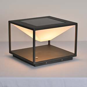 <span class=keywords><strong>Lampe</strong></span> solaire pour poteau en acier inoxydable PE, style nordique, pour villa, jardin, <span class=keywords><strong>portail</strong></span>, pilier, paysage, décorative, étanche, LED, cube, <span class=keywords><strong>lampe</strong></span> de pelouse - Product Image 5