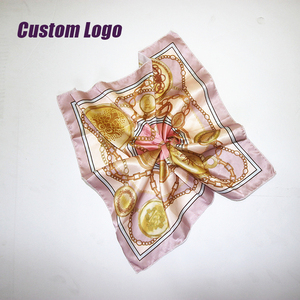Sciarpa di seta 100% di alta qualità all'ingrosso per le donne stampa digitale personalizzata sciarpa di seta <span class=keywords><strong>Bandana</strong></span> personalizzata - Product Image 1