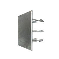 Pièces soudées galvanisées à chaud Q235, fabrication sur mesure pour la fondation de colonnes de canopies de gares ferroviaires à grande vitesse