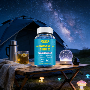 OEM แอชวากันดาจากแอฟริกาใต้ แบบกัมมี่ ช่วยผ่อนคลายและฟื้นฟูร่างกาย อาหารเสริม - Product Image 5