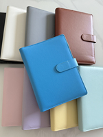 Vente chaude A5 A6 Spirale Planificateur Classeur Carnet Personnalisé En Gros Budget PU Cuir Classeur Clip Organisateur Reliure À Feuilles Mobiles