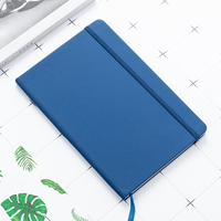 Cuaderno de cuero de bolsillo personalizado 2025 A5 con logotipo en relieve Tapa dura de alta calidad Estilo impreso en stock a la venta Barato