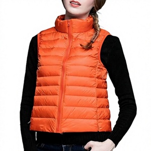 Women's Lightweight <b>Packable</b> Hooded Winter Quilted Puffer <b>Jacket</b> Detachable Sleeves Hat Zipper Closure Waterproof Wool - Product Image 1