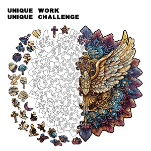 Puzzles en bois 3D personnalisés sur le thème des animaux pour adultes - Jeux de puzzles en gros et ensemble de mini-puzzles 3D sur le thème des animaux - Product Image 3