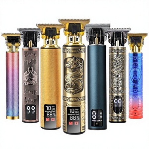 Máy Cắt Tóc Chuyên Nghiệp Bộ Cắt Tóc Điện Máy Cắt Tỉa Tóc Chăm Sóc Chống Nước Sạc Được Lưỡi Dao Cắt Gần Cho Nam - Product Image 1