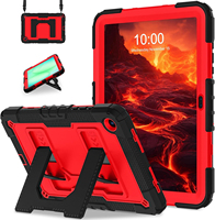 Protection intégrale du corps, grand support, coque de tablette en silicone PC pour Samsung Galaxy Tab A11 8,7 pouces 2025 A9 8,7 pouces 2023