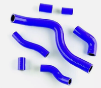 R-Champion KTM 950-990 Adventure S-Superduke Supermoto 2005-2012 Kit Selang Radiator Silikon dengan Layanan Pemotongan & Pengelasan