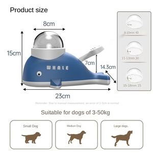 Rompecabezas interactivo automático para perros, juguetes educativos <span class=keywords><strong>de</strong></span> alimentación lenta, forma <span class=keywords><strong>de</strong></span> ballena, dispensador <span class=keywords><strong>de</strong></span> golosinas para perros, Juguetes - Product Image 3