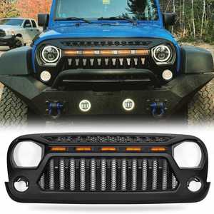 <span class=keywords><strong>Calandre</strong></span> Avant Spedking pour <span class=keywords><strong>JEEP</strong></span> WRANGLER JK 2013 2014 2015 2016 2017 Noire en ABS - Product Image 3