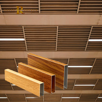 Sistema de Paneles de Techo Lineales de Aleación de Aluminio Modernos y sin Costuras, Multicolores, para Exteriores, para Terrazas, Patios y Villas Residenciales