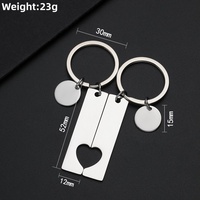 Grosir Gantungan Kunci Karabiner Vintage Kartun Fashion, Bahan Stainless Steel Poles Cermin Bentuk Tidak Beraturan, Logo Kustom Laser
