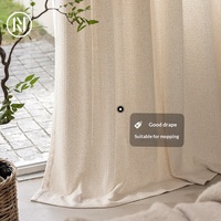 Nanzhi 'Personnal Favorite' Nouveaux Rideaux 2025 Translucides et Occultants pour Chambre et Salon, Montage sur Rail Shanhe