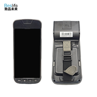 UROVO I9000S Terminal Punto de Venta Móvil de 5 Pulgadas, Resistente y Duradero, con NFC, Bluetooth, WIFI, Escáner de Código de Barras, Impresora y Caja Registradora