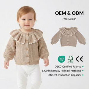 Pull tricoté pour bébé nouveau-né OEM ODM, <span class=keywords><strong>manteau</strong></span> décontracté à manches longues pour filles, vêtements en tricot pour tout-petits garçons - Product Image 1