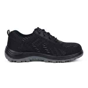 Chaussures de sécurité en cuir pour hommes, protection des orteils, idéales pour les travaux en usine et en construction, disponibles en gros. - Product Image 4