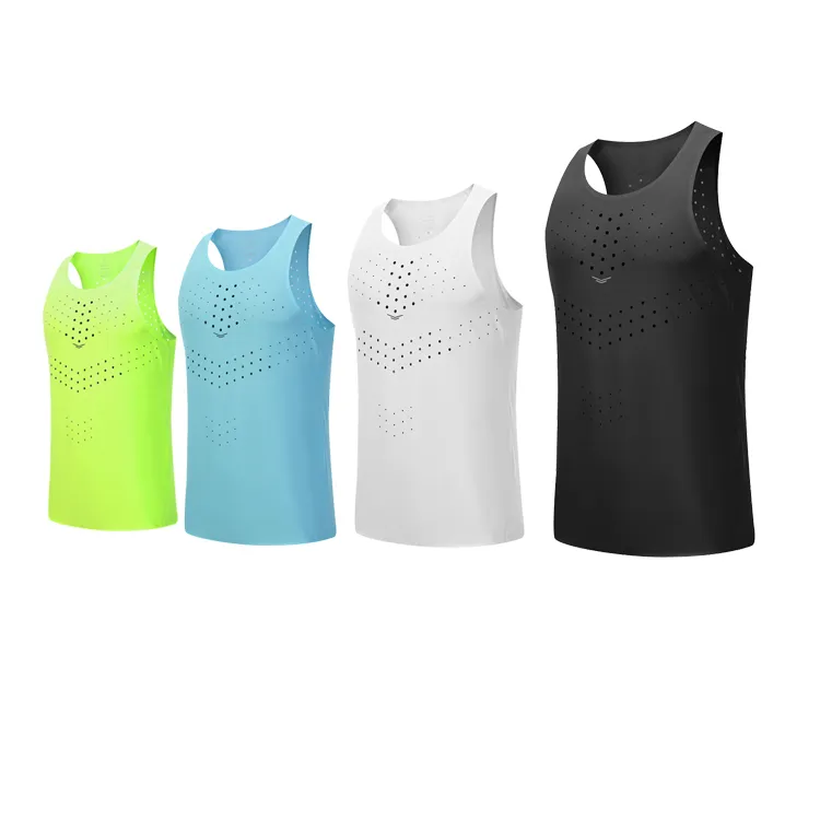 Upersoft-Camiseta sin mangas para corredores de maratón, chaleco