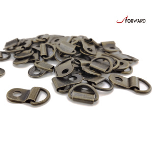 D Ring Rivet Boot occhiello ganci fibbie <span class=keywords><strong>per</strong></span> scarpe borse prezzo economico rivetto semplice nichel accolto in avanti (fornito) ferro - Product Image 3