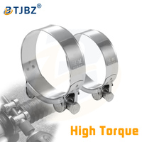 Colliers de serrage robustes en acier inoxydable pour moteur, colliers de serrage pour tuyaux d'huile, colliers de serrage pour flexibles en caoutchouc