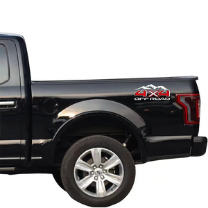 2 pezzi 4x4 <span class=keywords><strong>adesivi</strong></span> da corsa fuoristrada con adesivo in vinile da <span class=keywords><strong>montagna</strong></span> <span class=keywords><strong>per</strong></span> accessori <span class=keywords><strong>per</strong></span> <span class=keywords><strong>auto</strong></span> da comodino - Product Image 5