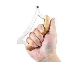 Couteau à fascia avec poignée confortable, outil de massage pour racler, pour la relaxation musculaire, la sculpture du corps, le massage des méridiens, le grattoir à pousser