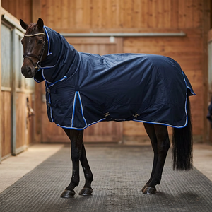 Couverture d'extérieur imperméable en coton Ripstop à 3 sangles pour chevaux, très vendue - Product Image 3