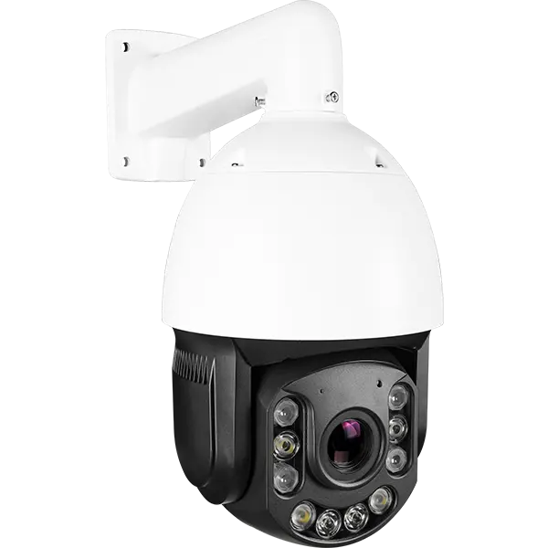 YCX 7 אינץ' 6MP 20X דו-כיווני אודיו דו-אור IP PTZ מצלמת כיפת מהירות
