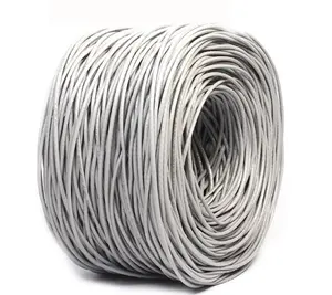 1000ft 305 305m /24awg Twisted Cat5 Cat5e Cat 5e Utp-Kabel Solid Ethernet-Netzwerk Lan-Kabel Kupfer Pure PVC Cat 8 bestanden Test