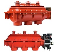Interruptor de ruptura de carga lleno de gas SF6 de alto voltaje Interruptor trifásico 13.8KV 24kv 630A 1250A LBS