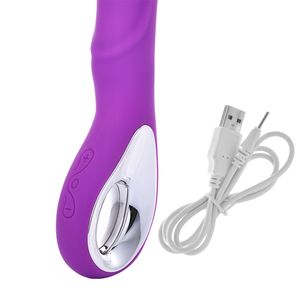 7 velocidades impermeable mujeres grandes punto G vibrador juguete sexual mejor consolador de silicona vibrador para pene - Product Image 2