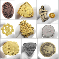 Épinglette personnalisée en métal avec votre propre design, écusson familial, broche animale, badges en alliage de zinc plaqué noir, broche logo lettre pour chapeau