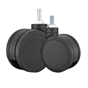 75 mm100mm125mm Krankenhaus medizinische Betten Voll plastik PU <span class=keywords><strong>Twin</strong></span> <span class=keywords><strong>Caster</strong></span> Typ a Räder für medizinische Geräte - Product Image 5