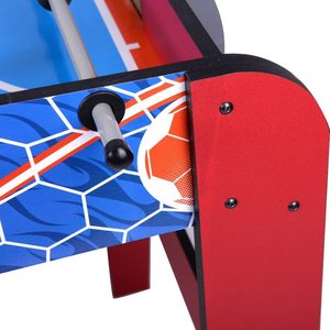 WIN.MAX Mesa de Futbolín de MDF de 4 Pies, Tamaño Pequeño, con 8 Varillas y 2 Pelotas, Juguete Educativo para Niños, Juego de Interior - Product Image 6