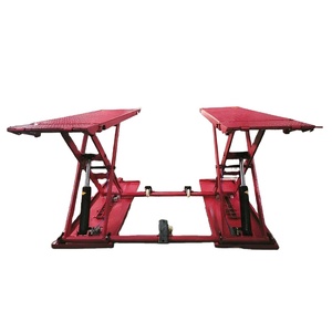 Mid Rise Scissor Car Lift 3.5T Portable Hydraulic Auto Mobile Vehicle <b>Hoist</b> for Tire Service Repair Body Shop Garage L4 L4 - Product Image 1