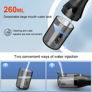 <span class=keywords><strong>Limpiador</strong></span> Dental Profesional <span class=keywords><strong>con</strong></span> Hilo Dental, 240 ml, IPX7, Recargable por USB, Irrigador Bucal Eléctrico Portátil - Product Image 4