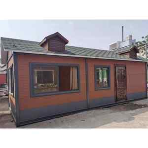 Bán Buôn Giá Tốt Di Chuyển Tạm Thời Hội Đồng Quản Trị Di Động Nhà Thép Khung Với Rock Len Cách Nhiệt Nhà Gỗ Cách Nhiệt - Product Image 3