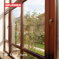 Ventanas Modernas Insonorizadas de PVC con Doble Acristalamiento y Rejilla para Dormitorio y Sala de Estar, Venta al Por Mayor
