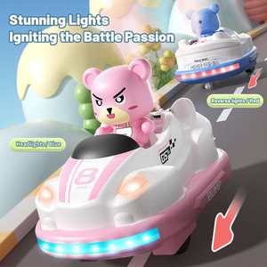 <span class=keywords><strong>รถ</strong></span>บั๊มพ์การ์ตูน 2.4G พร้อมไฟพ่นละอองน้ำ ดนตรี เกมครอบครัว <span class=keywords><strong>รถ</strong></span>บังคับวิทยุ เกมแข่งรถ ของเล่นสำหรับเด็ก - Product Image 3