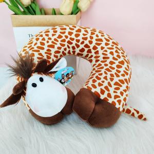 Tête d'animal de dessin animé personnalisable en forme de <span class=keywords><strong>U</strong></span> oreiller support traitement peluche <span class=keywords><strong>jouet</strong></span> - Product Image 5